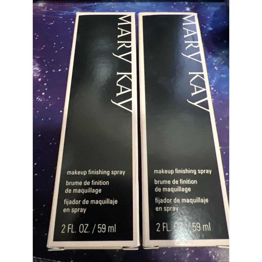 (Lot Of 2) Mary Kay MAKEUP FINISHING SPRAY 2 Fl Oz New In Box expired